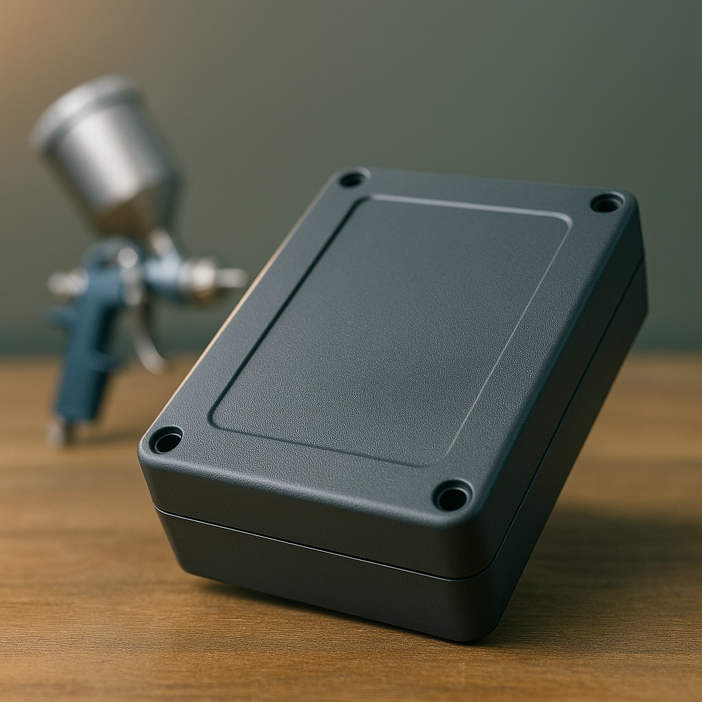 Composite carbone — finition mate, visserie inox